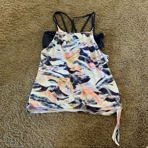 Athleta swim top size m